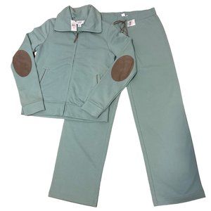 Loft women pants and sweater size S light green color NWOT